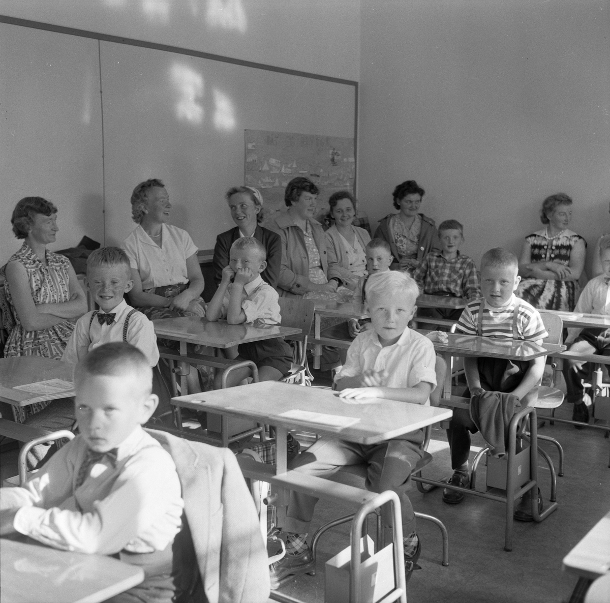 Første skoledag på Lundamo