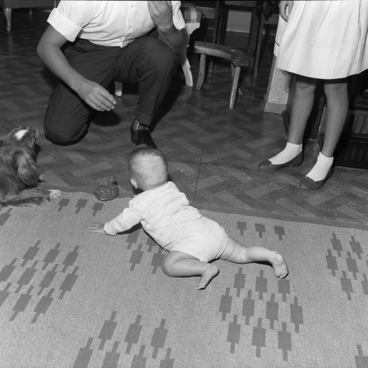 Familie med Adresseavisen