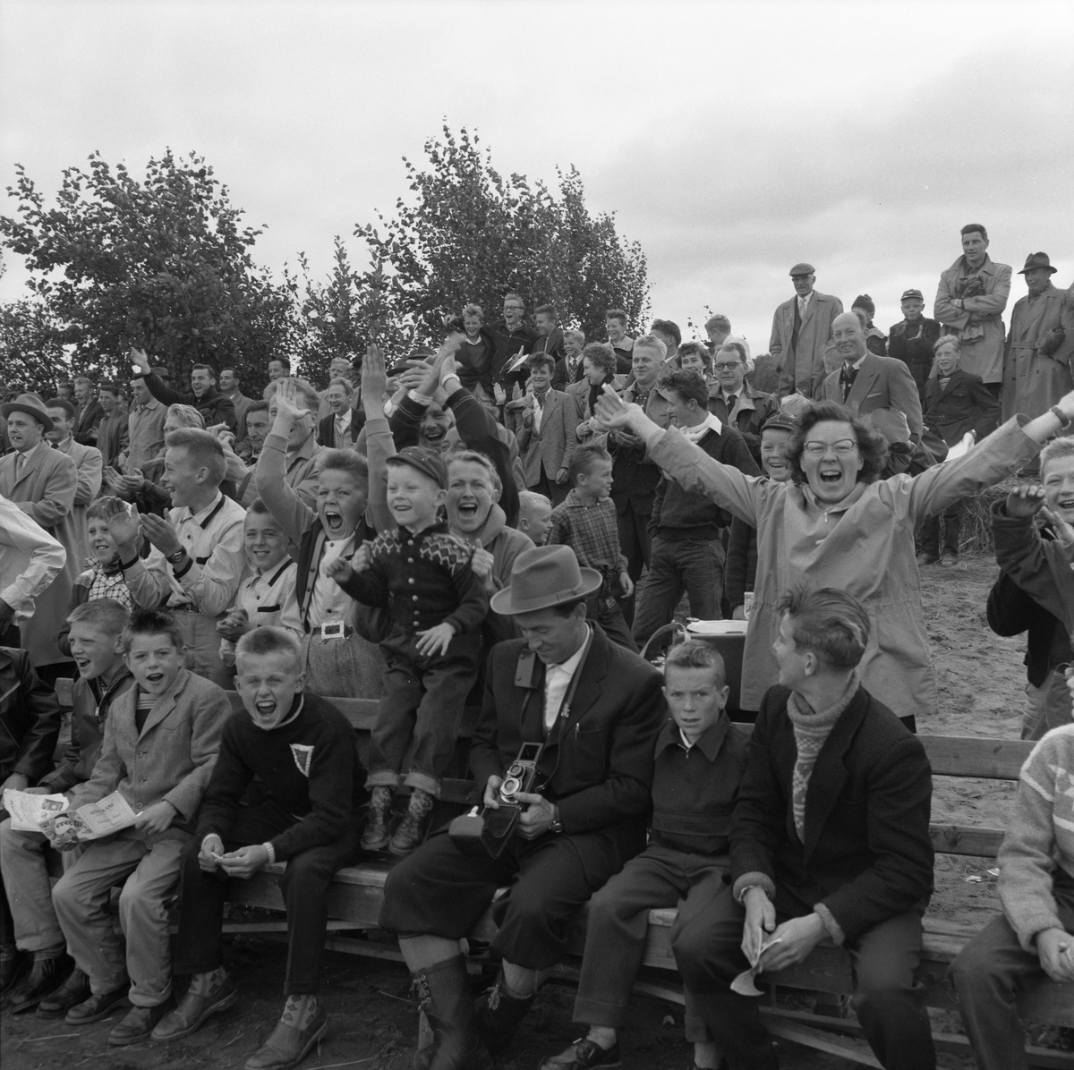 Fotballkamp mellom Nessegutten og Skeid