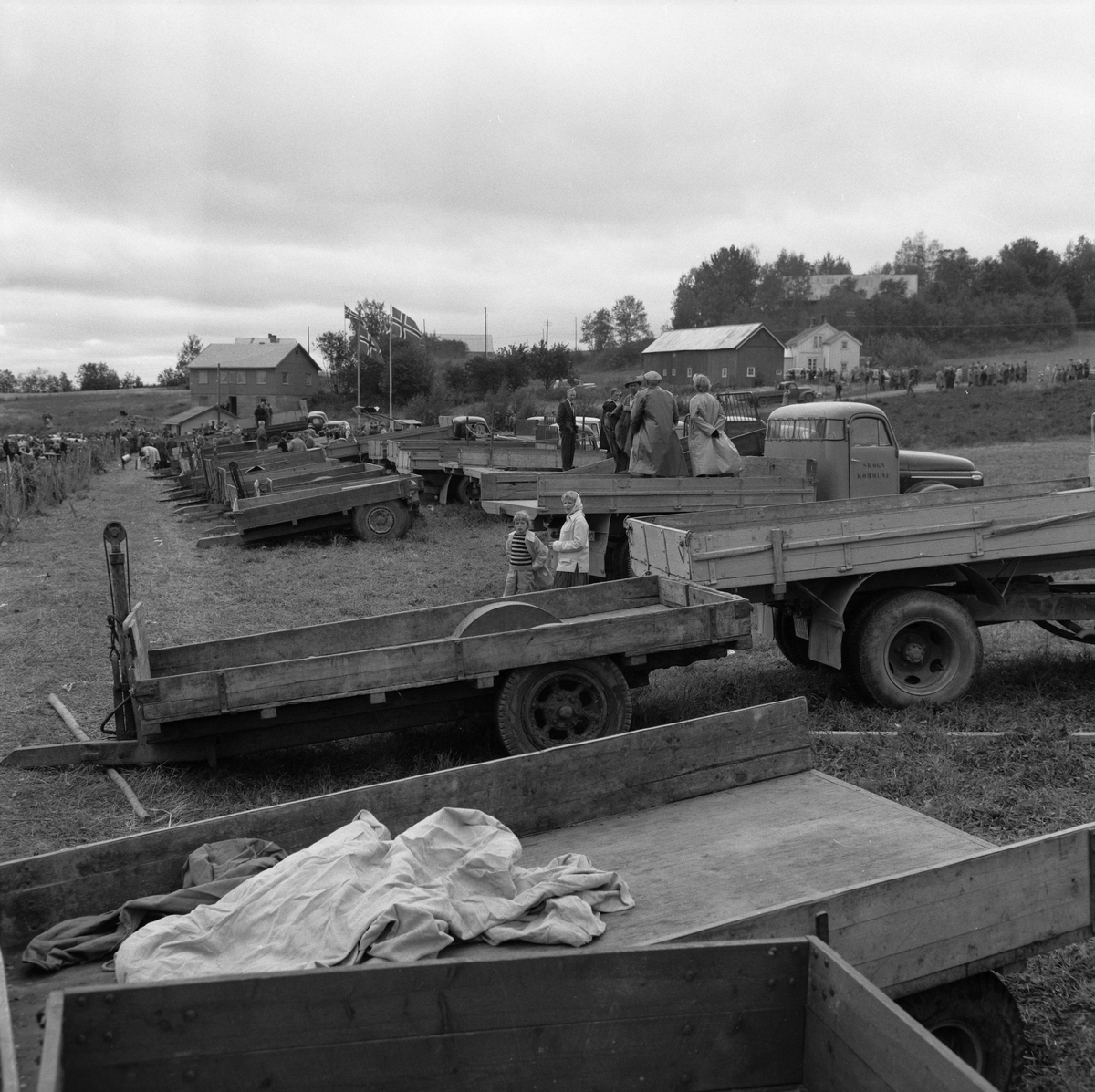 Fotballkamp mellom Nessegutten og Skeid