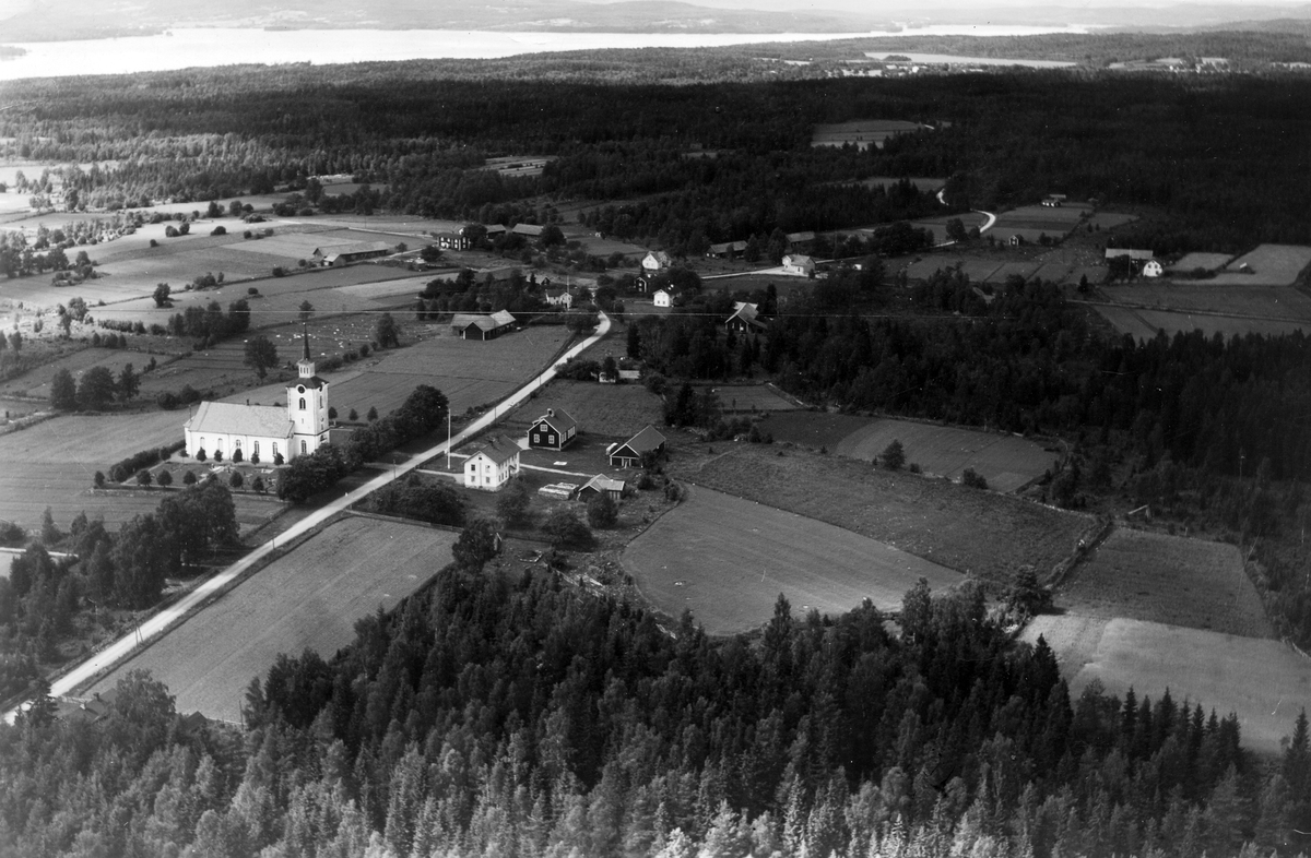 Sjösås nya kyrka, 1936.