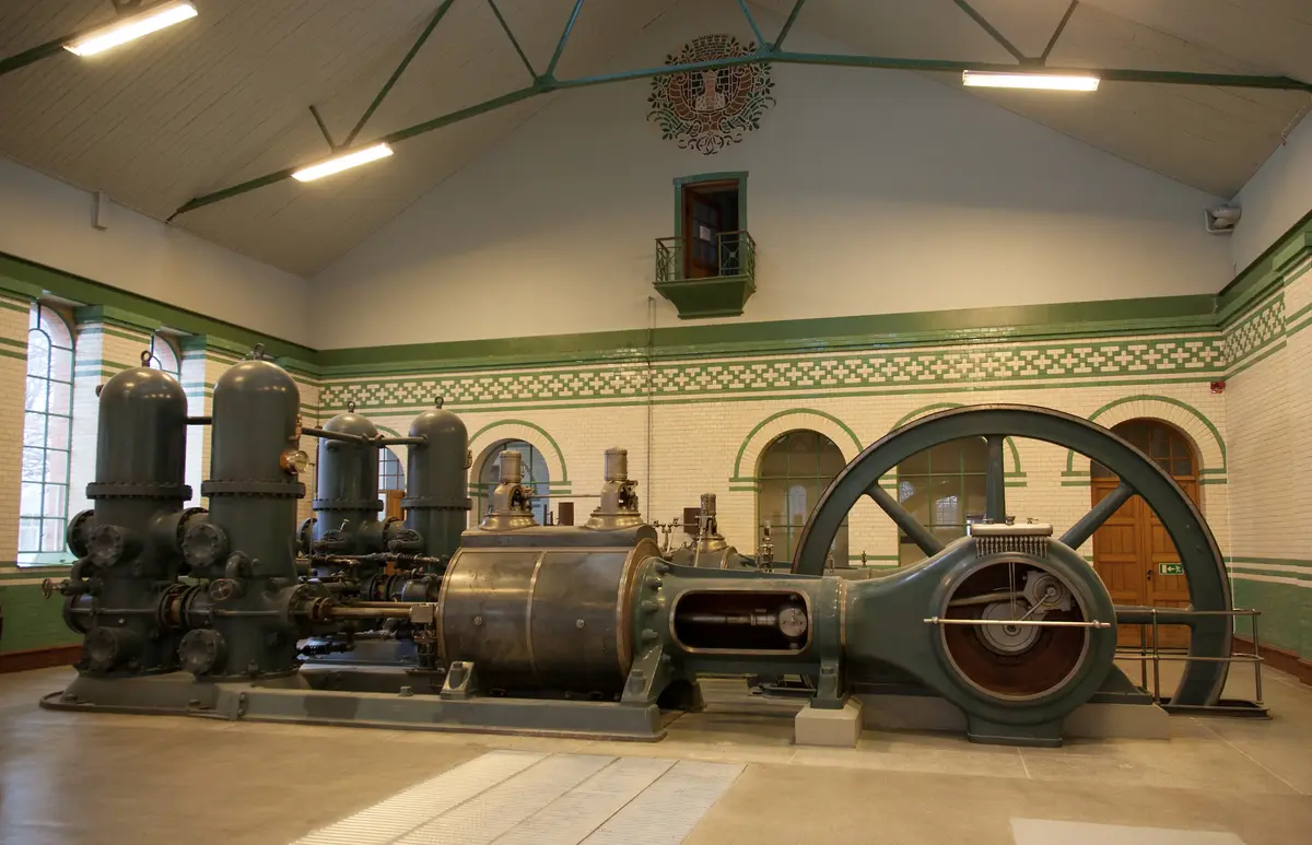 Norsborgs vattenverk -Stockholms läns museum / DigitaltMuseum
