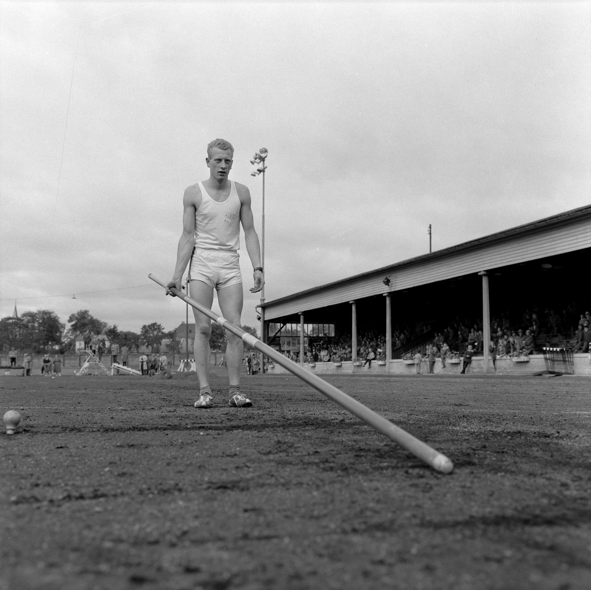 Triangelmatch på Stadion
