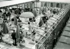 Domusvaruhusets takterrass med sommarservering, Kalmar, 1970.