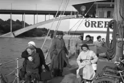 Passagerare på Örebro II, 1930