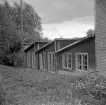 Tannefors Ångfärgeris lokaler 1949. Rörelsen hade som tolkas grundats några år in på 1920-talet av färgmästaren Håkan Nilsson. Här en dokumentation av Östergötlands museum.