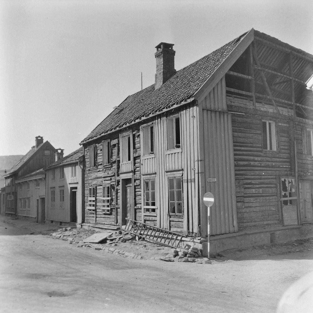 Hus rives på Leuthenhaven