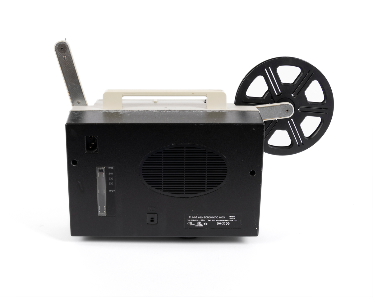 Eumig 820 Sono Matic. Toneprojektor til Super-8 og Single-8