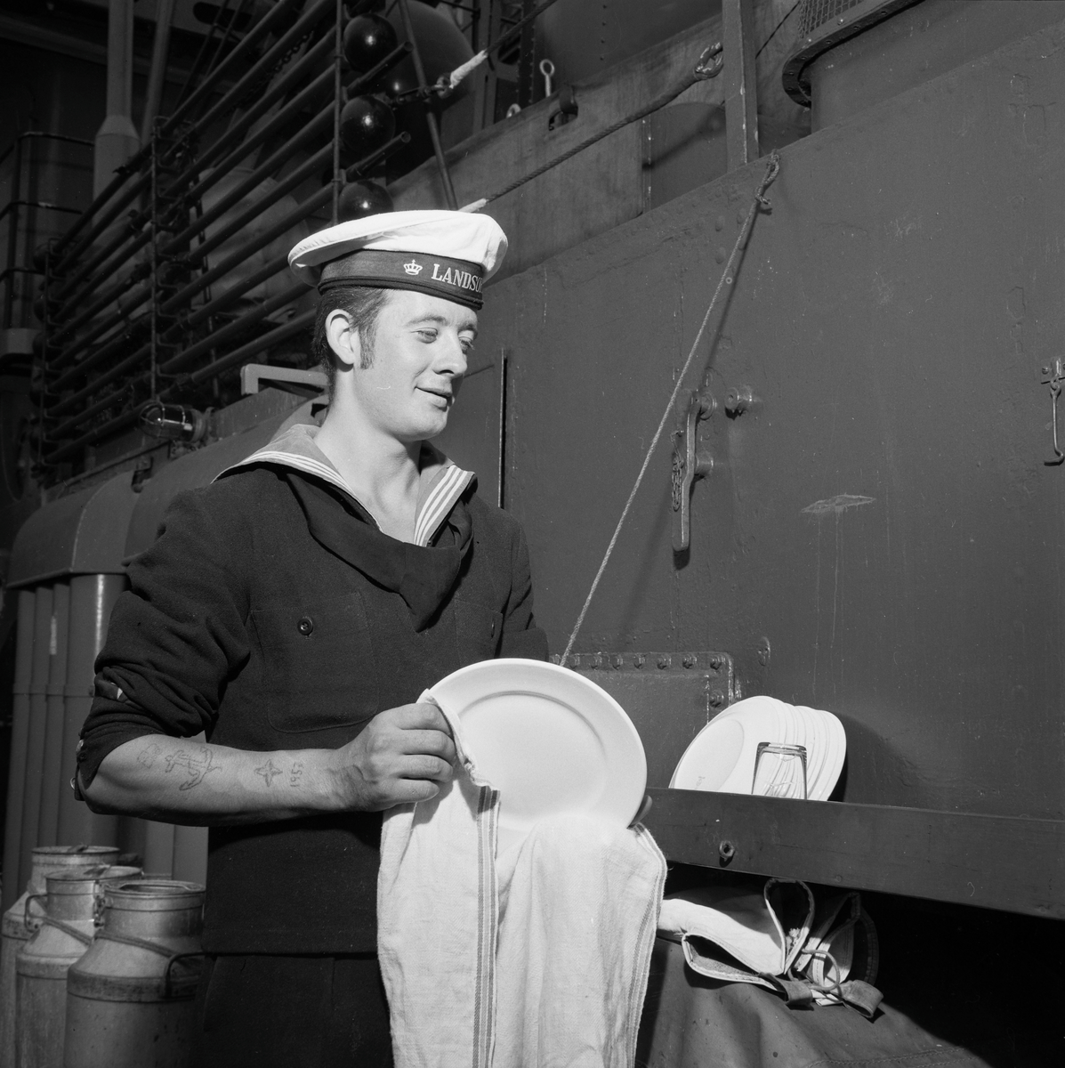 Svensk marinebesøk i Trondheim