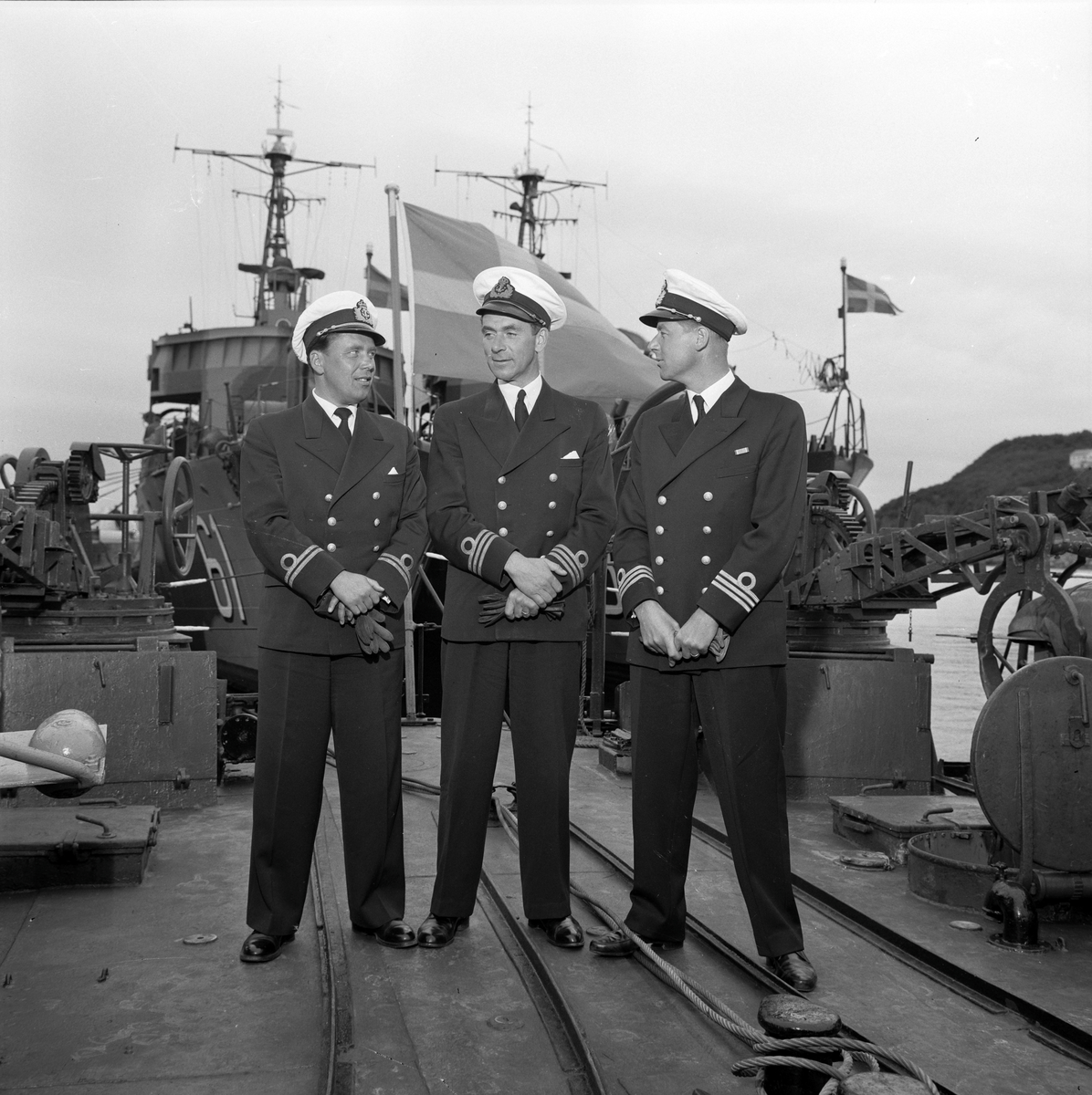 Svensk marinebesøk i Trondheim