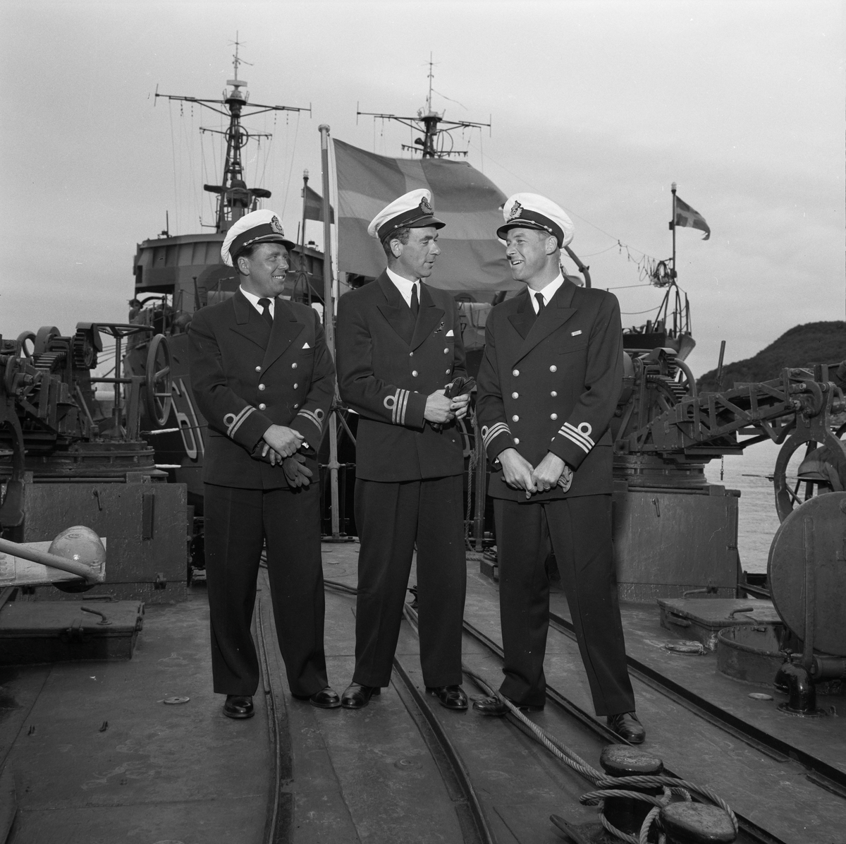 Svensk marinebesøk i Trondheim