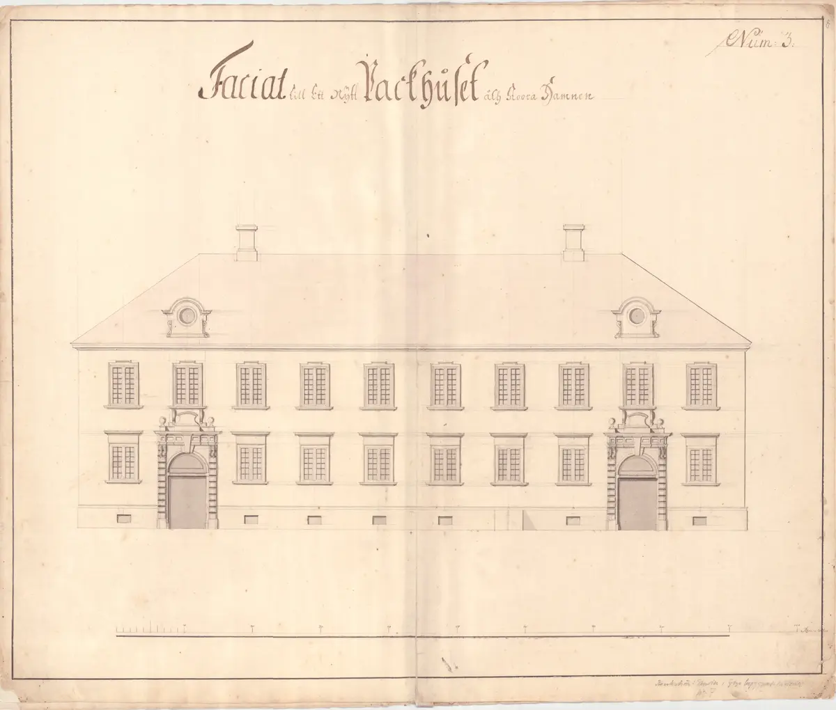 Packhuset med tullkontor/Gamla tullhuset (fd Palmcronska huset)