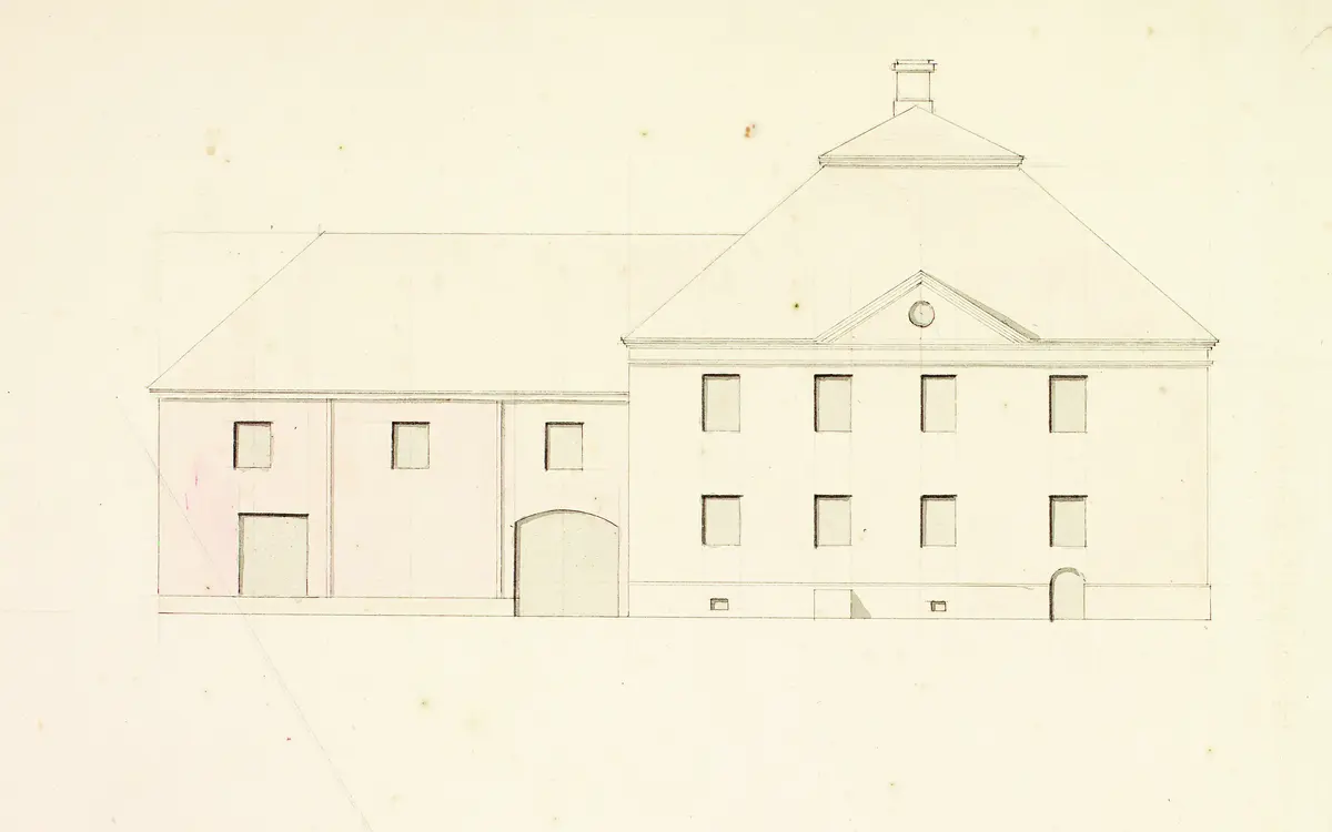 Packhuset med tullkontor/Gamla tullhuset (fd Palmcronska huset)