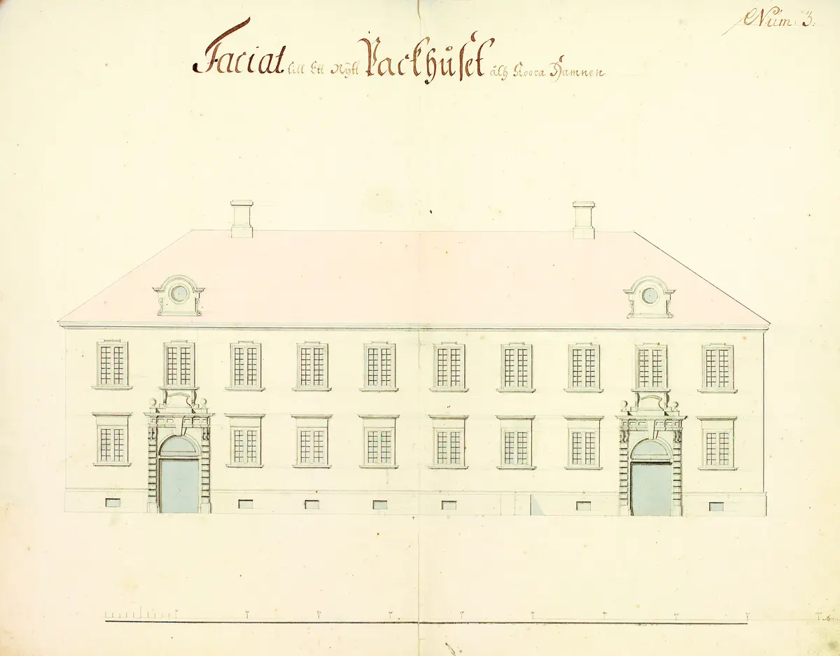 Packhuset med tullkontor/Gamla tullhuset (fd Palmcronska huset)