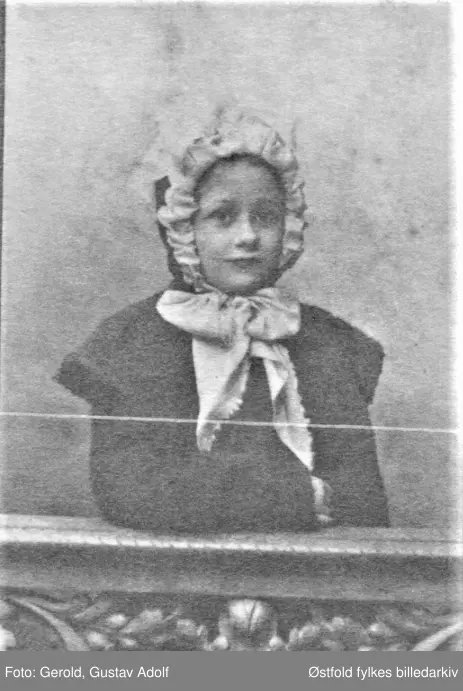 Barneportrett av Hjørdis Pedersen, ca. 1900 i Onsøy.