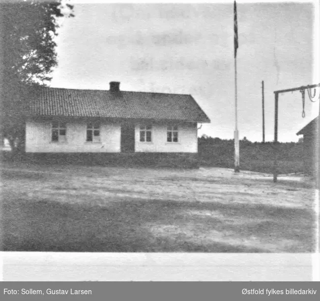 Manstad skole, ca. 1925 i Onsøy.