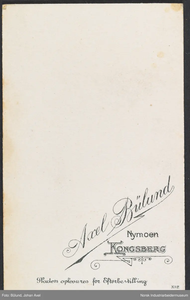 Portrett av mann.