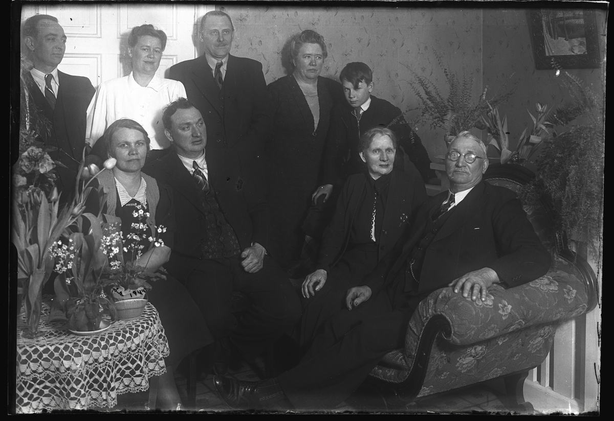 Familjen samlad