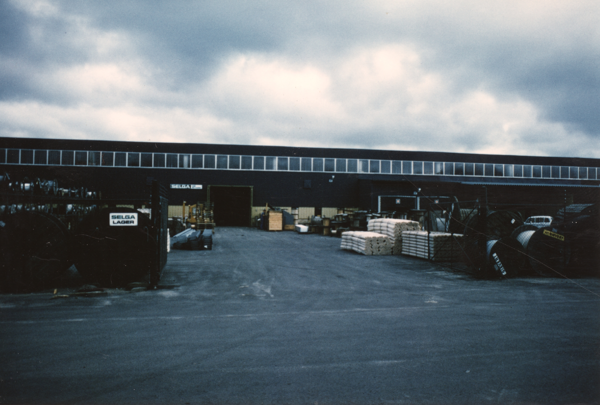 Bilderna är tagna av byggnadsfirman Anders Diös AB 1978-08-07.