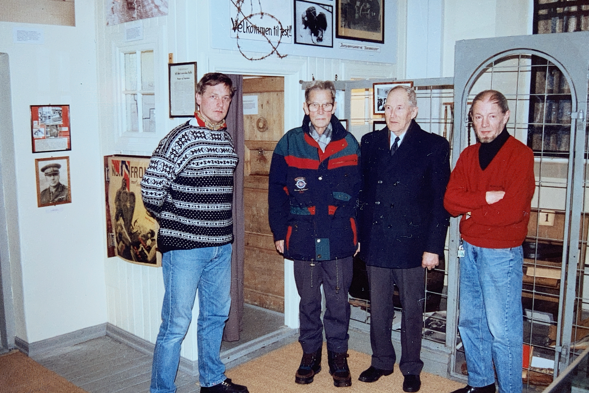 Paal Skjærpe besøker Trondheim politimuseum