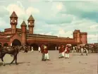 Järnvägsstationen i Lahore 1968. 
Pakistan, vykort.