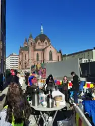 Samer og naturvernere i NSR-Nuorat og Natur og Ungdom protes