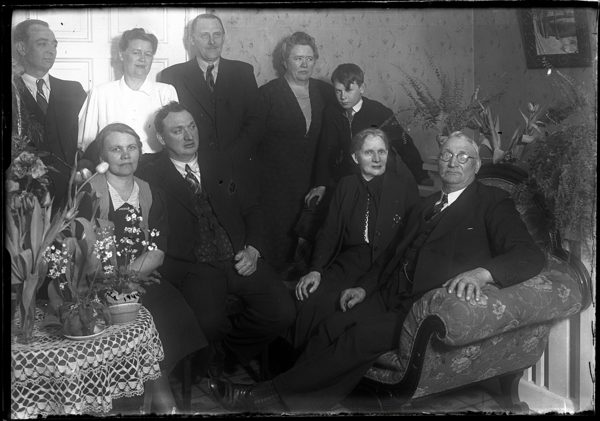 Familjen samlad