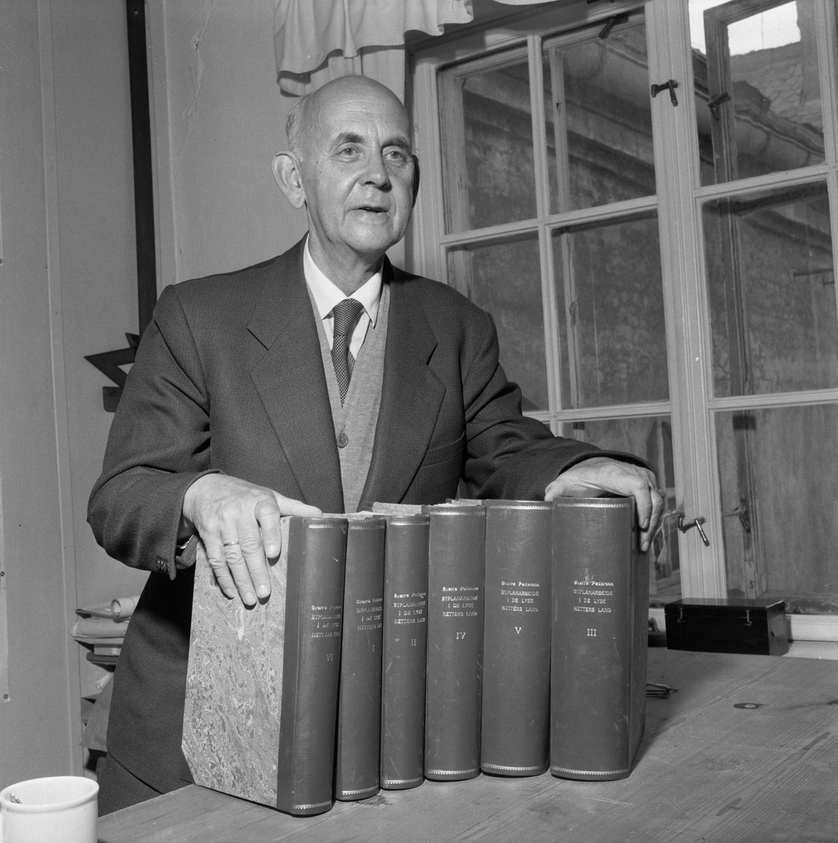Sverre Pedersen dagen to dager før sin 75 årsdag