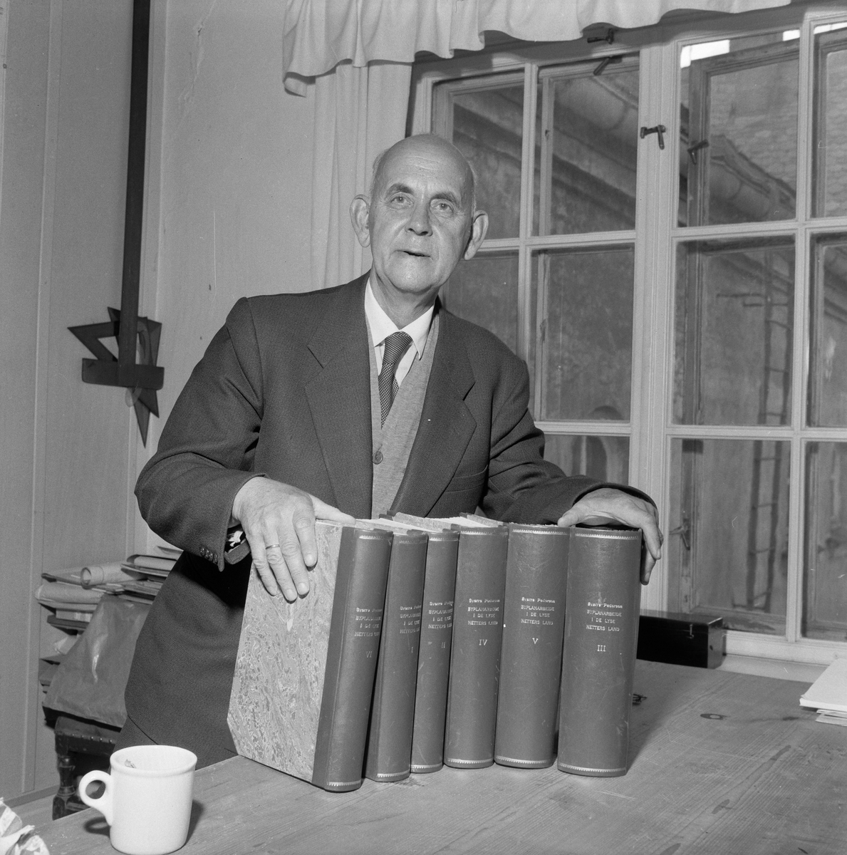 Sverre Pedersen dagen to dager før sin 75 årsdag