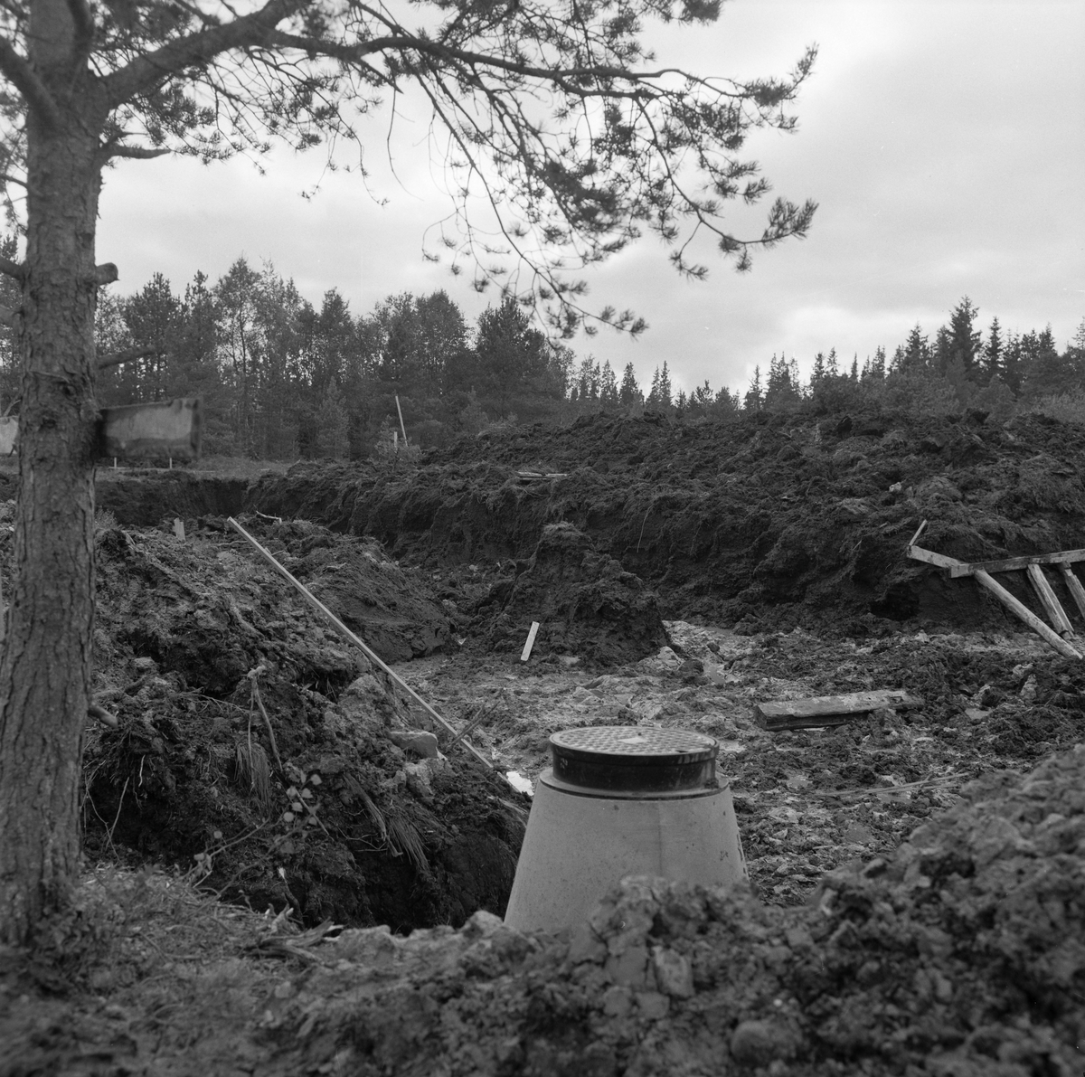 Heimdal kapell under oppføring