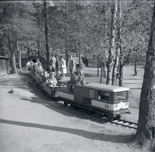 Tågbana i Folkets park, Västerås.