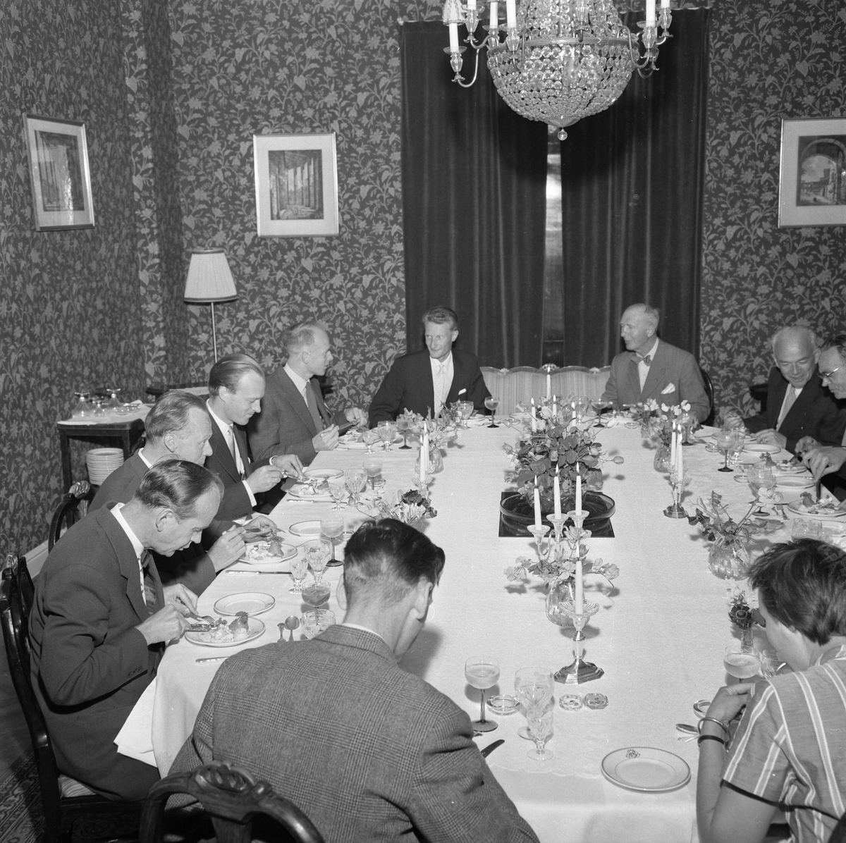 Middag på Britannia for Norsk Viftefabrikk