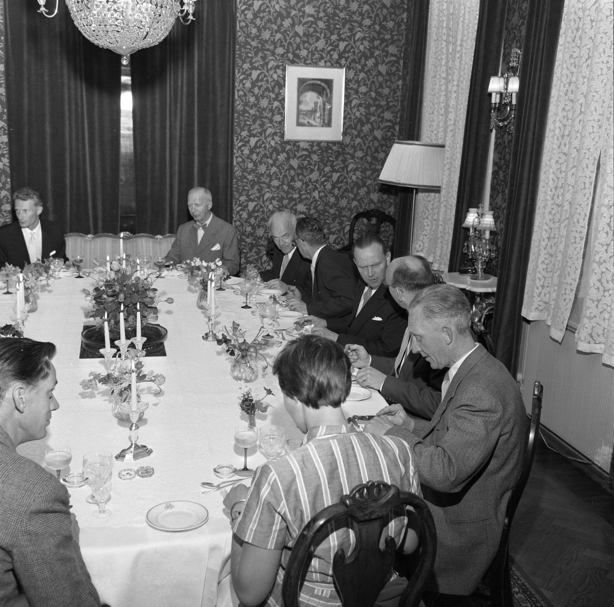 Middag på Britannia for Norsk Viftefabrikk