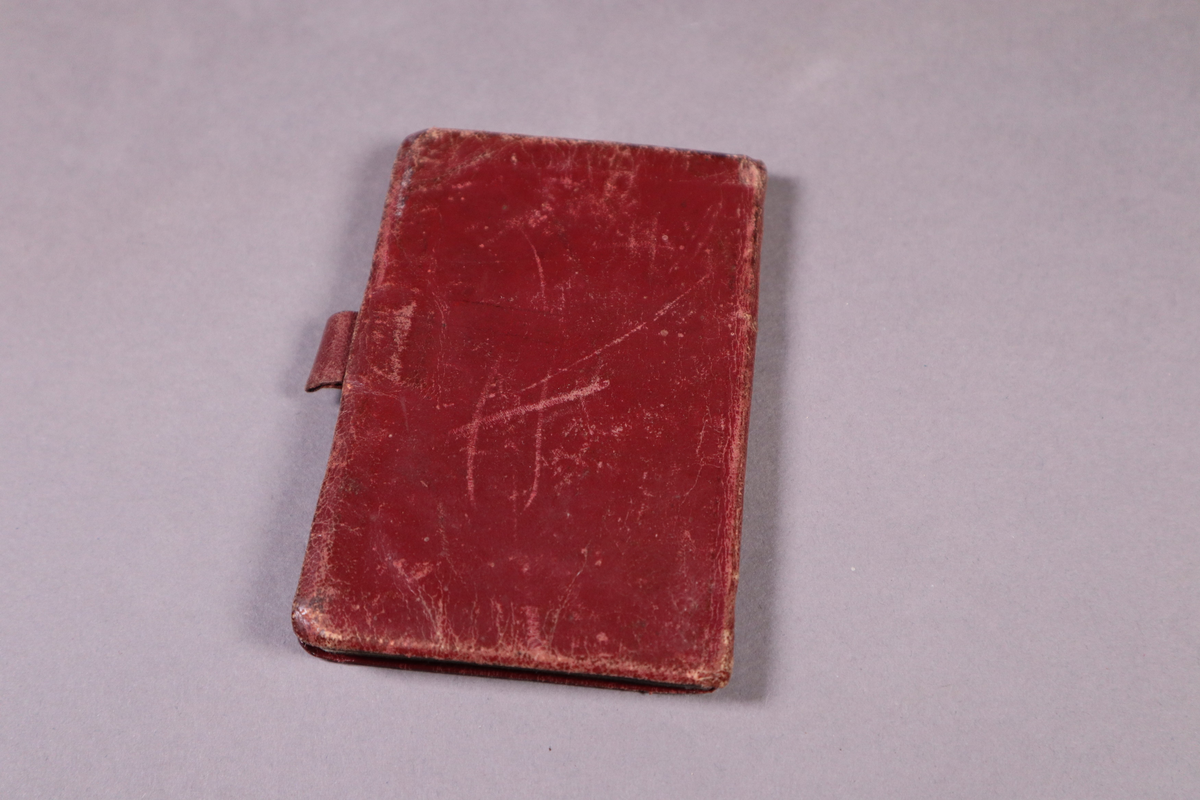 Almanakk "den 7de sans" for 1939-1940 med notater av Pål Eiken