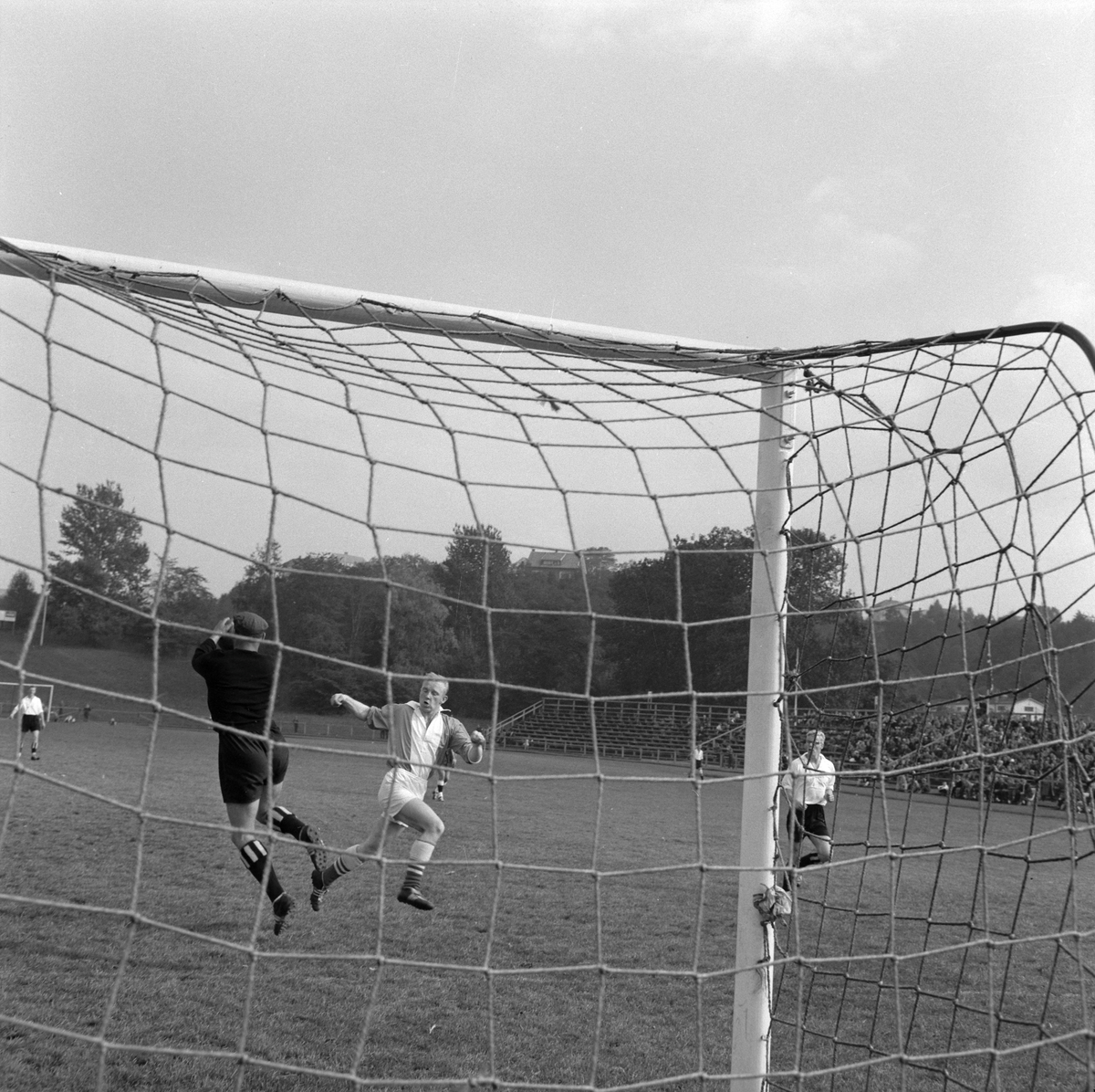 Fotballkamp mellom Brage og Odd