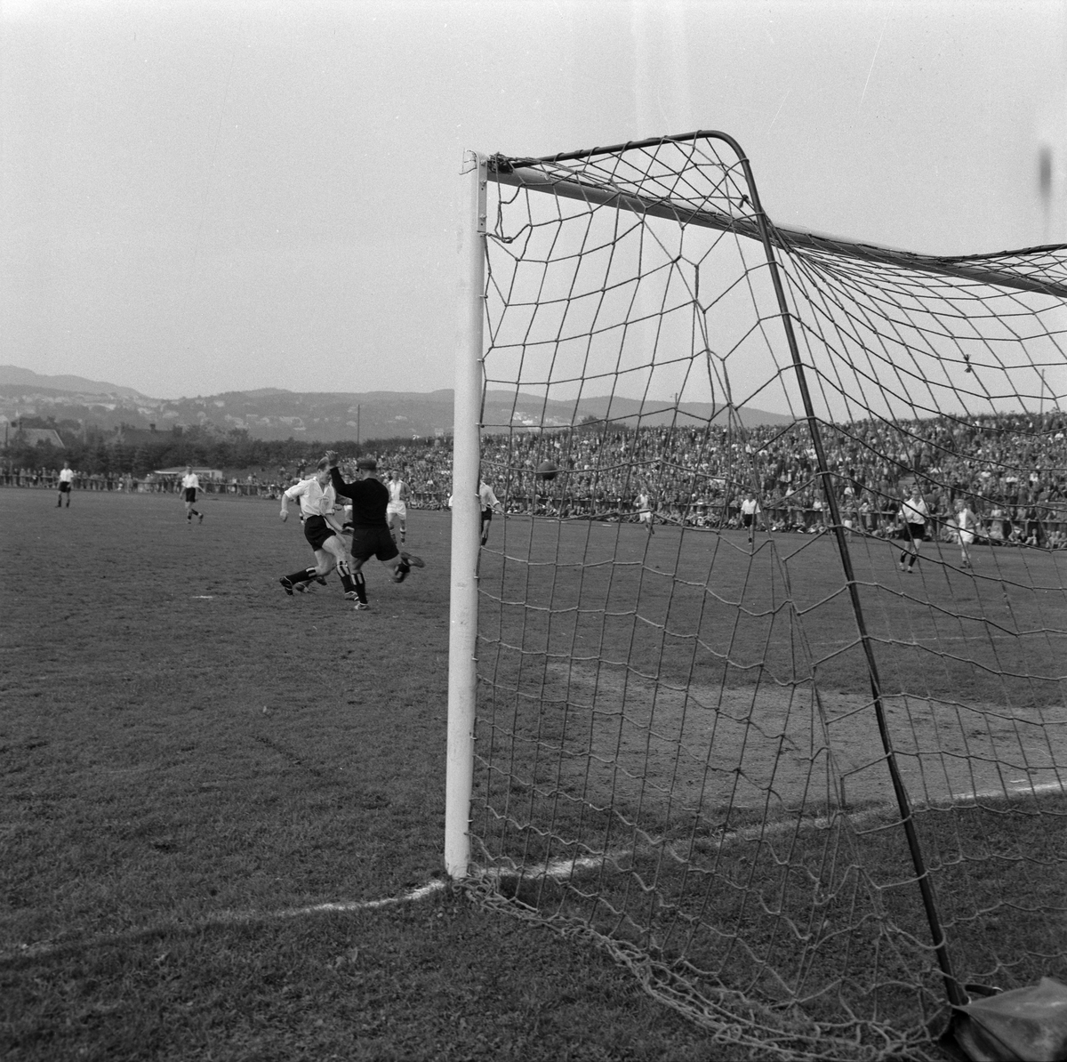 Fotballkamp mellom Brage og Odd