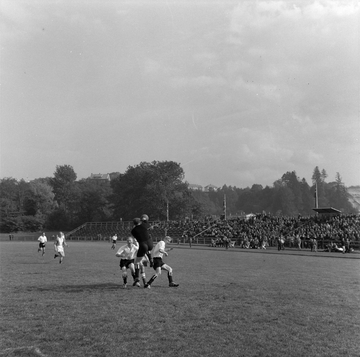 Fotballkamp mellom Brage og Odd