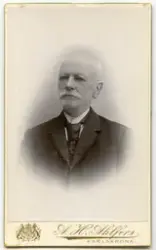 Porträtt på Folke Hjalmar Otto Stålhammar, Löjtnant,  lantbr