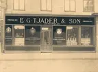 Tobakshandeln E.G Tjäder & Son i Kvarteret Minotaurus, Stockholm.