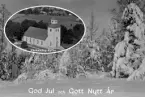 Väckelsångs kyrka, julmotiv, 1940-talet.