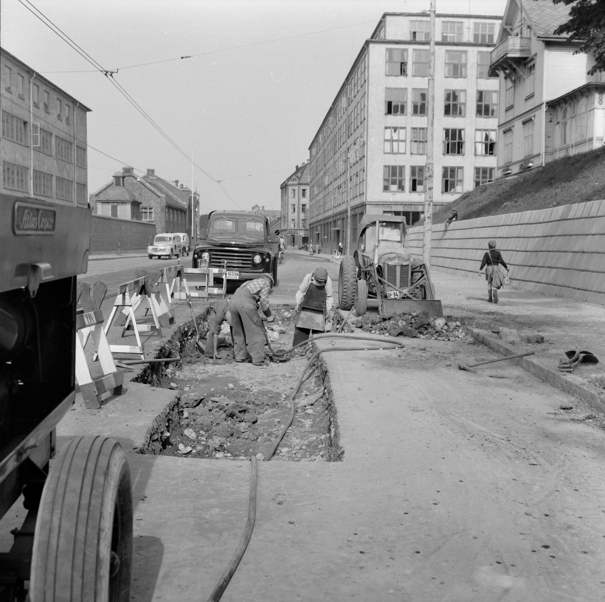 Anleggsarbeid i Innherredsveien