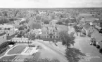 Åseda, vy från kyrktornet, 1948.