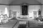 Annerstads kyrka, interiör, 1958.