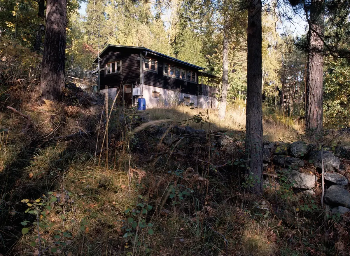 Sportstuga på Gamla Stockholmsvägen.
