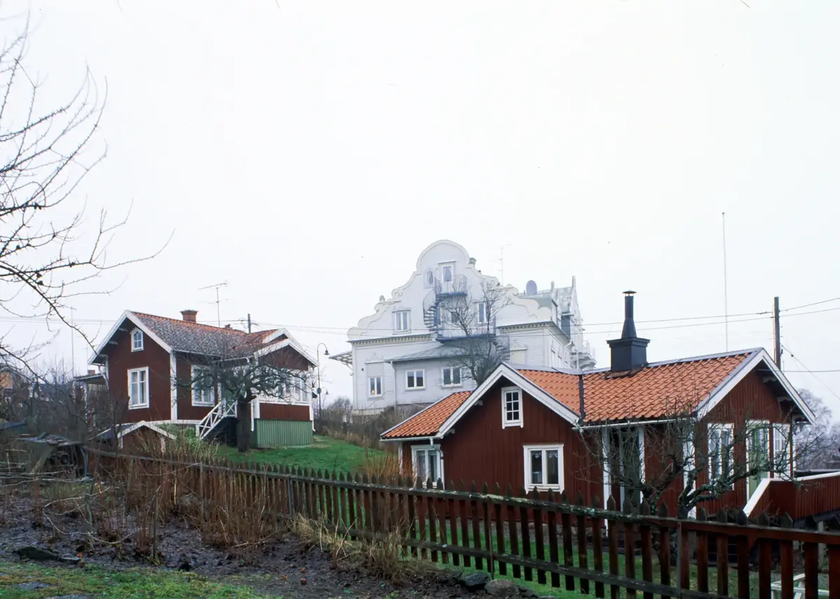 Sommarhusbebyggelse samt Dalarö hotell på Dalarö.