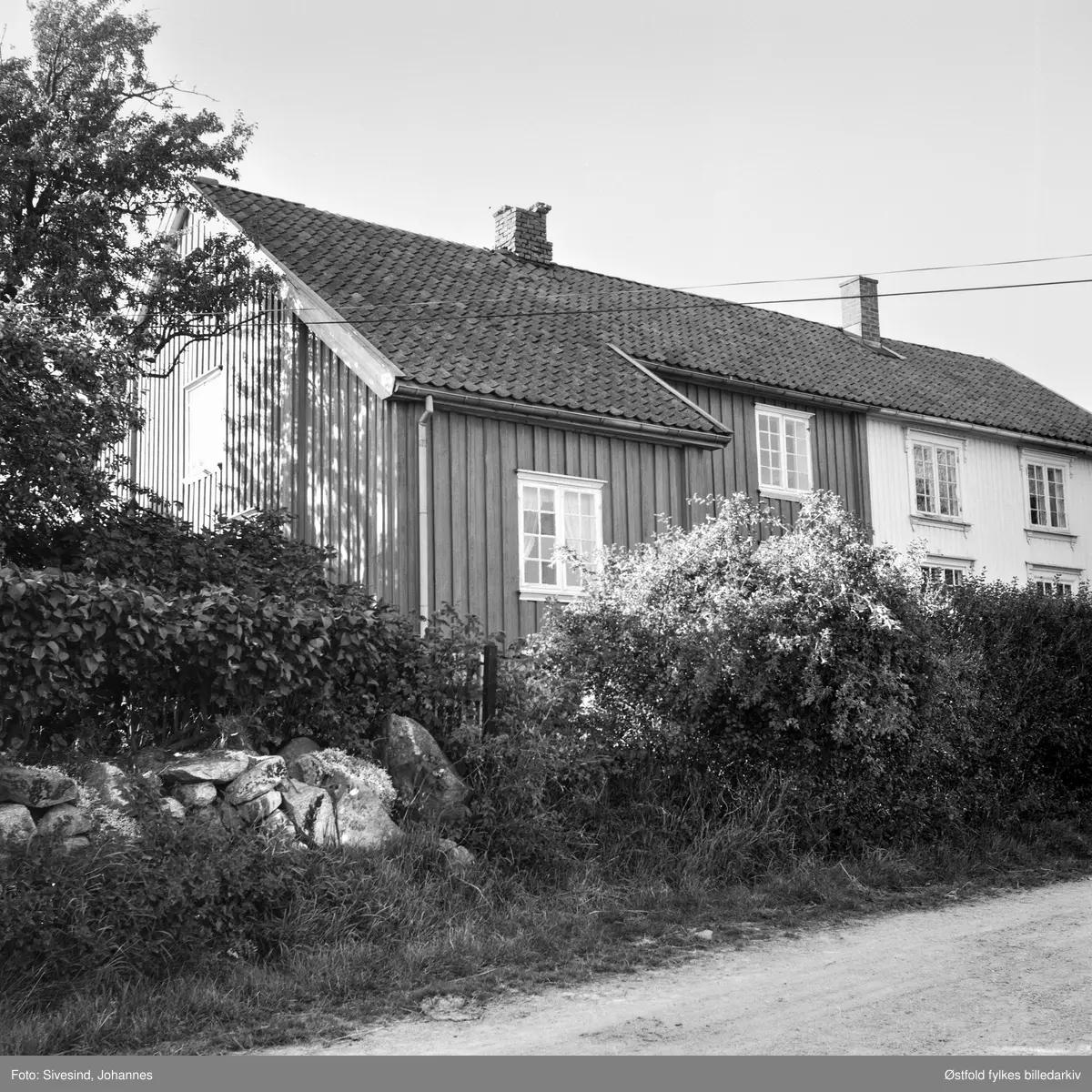 Hauge, Rolvsøy 1973,  Hans Nielsen Hauges fødested.