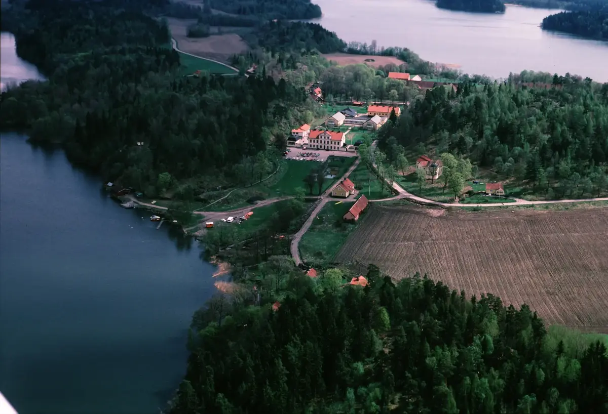 Flygbild över Vällinge.