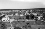 Ryssby, vy från kyrktornet, 1946.