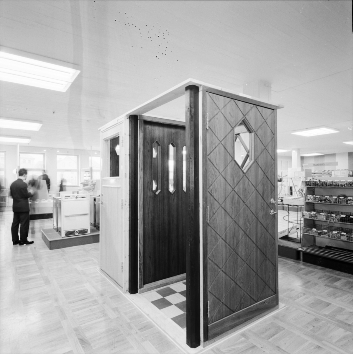 Forum - ny avdelning för byggvaror, Uppsala 1961