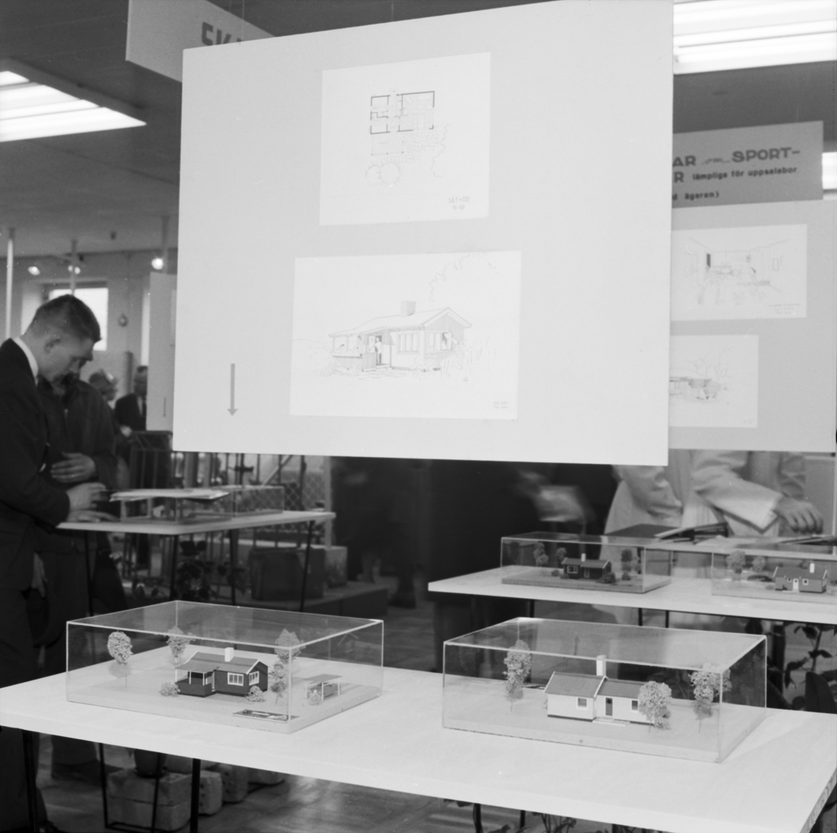 Forum - ny avdelning för byggvaror, Uppsala 1961